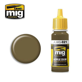 A.Mig-0021 ACRYLIC COLOR 7K Russian Tan - MPM Hobbies