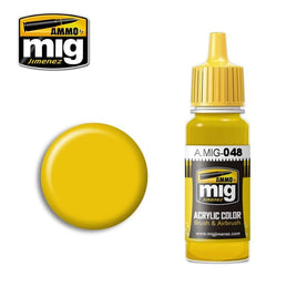 A.Mig-0048 ACRYLIC COLOR Yellow - MPM Hobbies