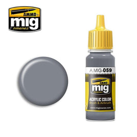 A.Mig-0059 ACRYLIC COLOR Grey - MPM Hobbies