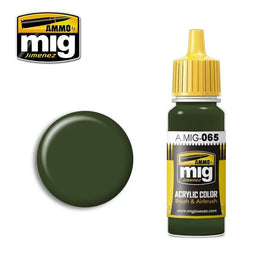 A.Mig-0065 ACRYLIC COLOR Forest Green - MPM Hobbies