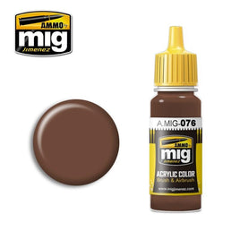 A.Mig-0076 ACRYLIC COLOR Brown Soil - MPM Hobbies