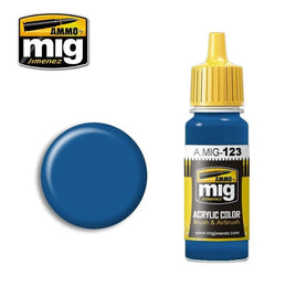 A.Mig-0123 ACRYLIC COLOR Marine Blue - MPM Hobbies