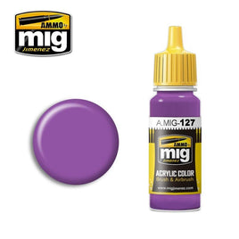 A.Mig-0127 ACRYLIC COLOR Purple - MPM Hobbies