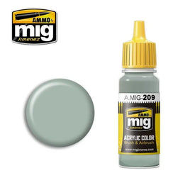 A.Mig-0209 ACRYLIC COLOR FS-36495 Light Gray - MPM Hobbies