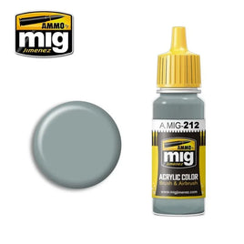 A.Mig-0212 ACRYLIC COLOR FS-26373 Silver Grey - MPM Hobbies