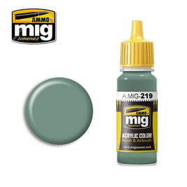 A.Mig-0219 ACRYLIC COLOR FS-34226 (BS283) Interior Green - MPM Hobbies