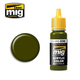 A.Mig-0230 ACRYLIC COLOR RLM 82 Camo Green - MPM Hobbies
