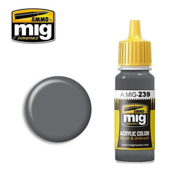 A.Mig-0239 ACRYLIC COLOR FS-36122 Neutral Gray - MPM Hobbies