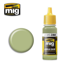 A.Mig-0244 ACRYLIC COLOR Duck Egg Green (BS 216) - MPM Hobbies