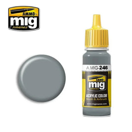 A.Mig-0246 ACRYLIC COLOR Medium Sea Grey (BS 637) - MPM Hobbies