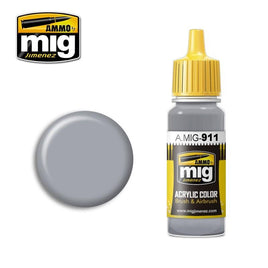 A.Mig-0911 ACRYLIC COLOR Grey Shine - MPM Hobbies