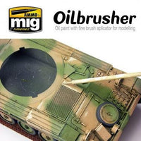 A.Mig-3507 OILBRUSHER Dark Green - MPM Hobbies