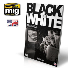 A.Mig-6016 Black & White Technique (English) - MPM Hobbies