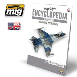 A.Mig-6055 ENCYCLOPEDIA OF AIRCRAFT MODELLING TECHNIQUES - Vol. Extra F-16 Aggressor (English) - MPM Hobbies