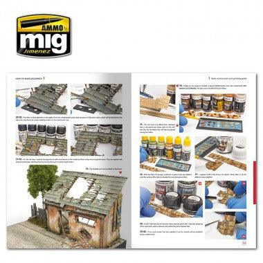 A.Mig-6135 How to Make Buildings - Basic Construction and Painting Guide (English) - MPM Hobbies
