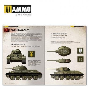 A.Mig-6145 T-34 Colors. T-34 Tank Camouflage Patterns in WWII (English, Castellano, Русский) - MPM Hobbies