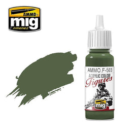 A.Mig-F503 FIGURES PAINTS Dark Olive Green FS-34130 - MPM Hobbies