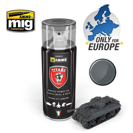 A.Mig-TTH112 TITANS HOBBY Panzergrau Matt Primer (German Dark Grey) - MPM Hobbies
