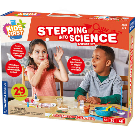 Thames & Kosmos Kids First Stepping Into Science Beginner Experiment Kit 567001