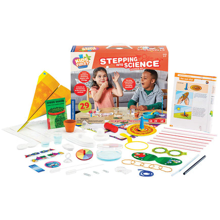 Thames & Kosmos Kids First Stepping Into Science Beginner Experiment Kit 567001