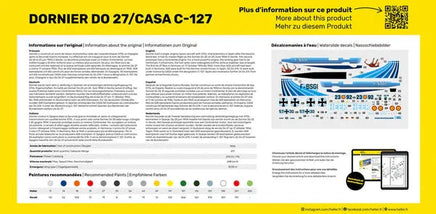 1/72 Heller DO27/CASA C-127 - MPM Hobbies