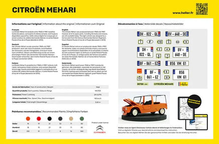 1/24 Heller Citroen Mehari - MPM Hobbies