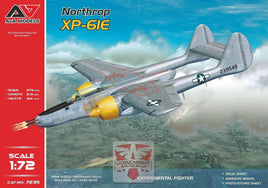 1/72 A&A Models XP-61E Experimental Fighter Plastic Model Kit - MPM Hobbies