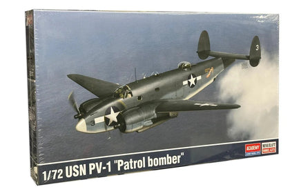 1/72 Academy USN PV-1 Patrol Bomber Plastic Model Kit - MPM Hobbies
