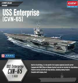 1/600 Academy USS Enterprise CVN-65 Model Kit -14400