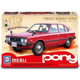 1/24 Academy '75 Hundai Pony 15137 - MPM Hobbies