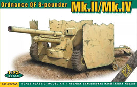1/72 Ace Ordnance QF 6-pounder Mk.II/Mk.IV