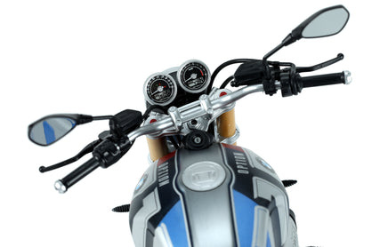 1/9 Meng BMW R nineT Option 719 Mars Red/Cosmic Blue (Pre-Colored Edition) - MT003T
