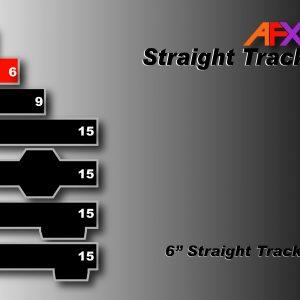 AFX STRAIGHT TRACK – 6″S 70608 - MPM Hobbies