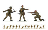 1/32 WWII British Paratroops Figure Set (x14)
