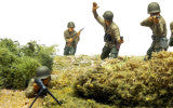 1/32 WWII US Infantry Figure Set (x14)