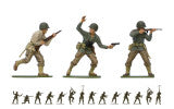 1/32 WWII US Infantry Figure Set (x14)