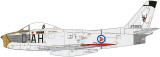 1/48 F-86 Sabre Fighter Plastic Model Kit