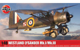 1/48 Airfix Westland Lysander Mk.I/Mk.III Plastic Model Kit