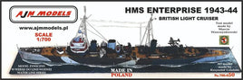1/700 AJM Models HMS Enterprise 1943-1944