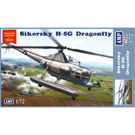 1/72 AMP Sikorsky H5G Dragonfly Helicopter - MPM Hobbies