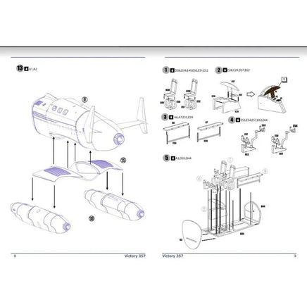1/72 AMP Victory 357 Hawk. Prototype aircraft - MPM Hobbies