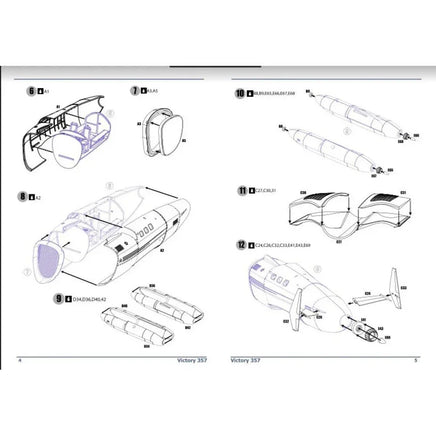 1/72 AMP Victory 357 Hawk. Prototype aircraft - MPM Hobbies