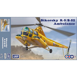 1/72 AMP Sikorsky R5/S51 Ambulance Helicopter - MPM Hobbies
