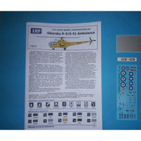 1/72 AMP Sikorsky R5/S51 Ambulance Helicopter - MPM Hobbies