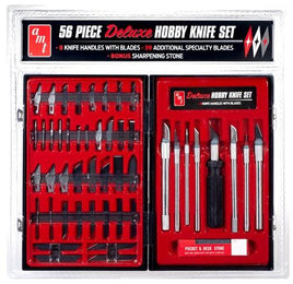 AMT 56 Piece Deluxe Hobby Knife Set BT004 - MPM Hobbies