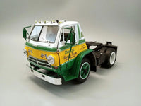 1/25 AMT 1966 Dodge L700 Truck w/Flatbed Racing Trailer Plastic Model Kit