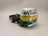 1/25 AMT 1966 Dodge L700 Truck w/Flatbed Racing Trailer Plastic Model Kit