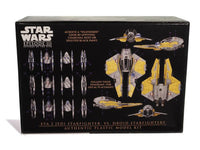 1/48 AMT Star Wars The Phantom Menace Jedi Starfighter vs Droid Fighters Plastic Model Kit