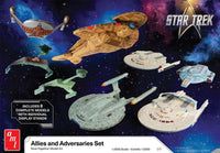 1/2500 AMT Star Trek Adversaries & Allies Ship Set Plastic Model Kit