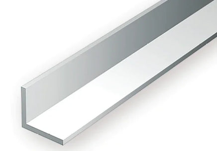 Evergreen .188" (4.8mm) OPAQUE WHITE POLYSTYRENE ANGLE - MPM Hobbies